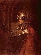 Rembrandt Peale Mann mit Rustung oil painting artist